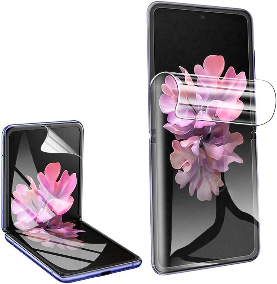 For Samsung Galaxy Z Flip 6/5/4/3/1 Hydrogel Front+Inside+Hinge Screen Protector