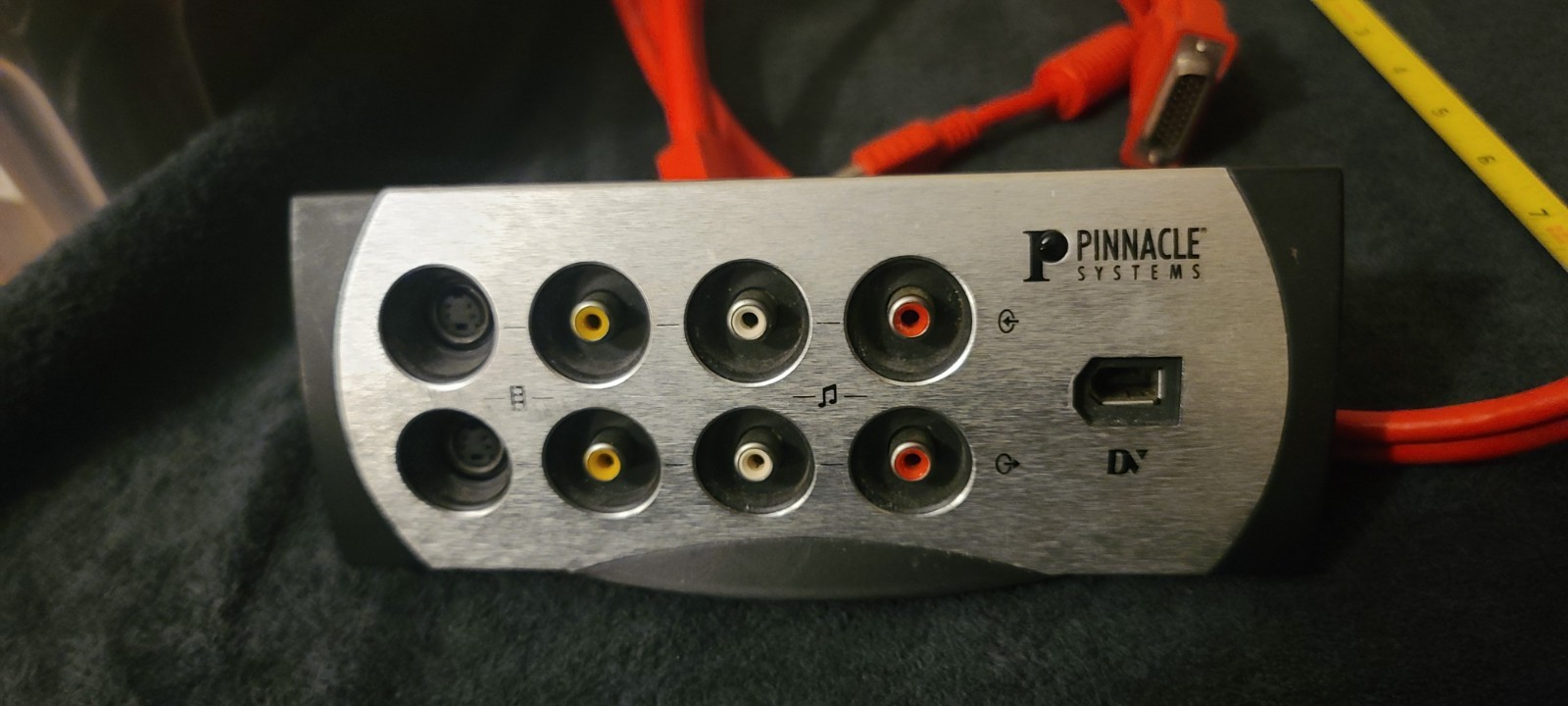 Pinnacle Systems Black Box Audio/Video Port P/N 41001376