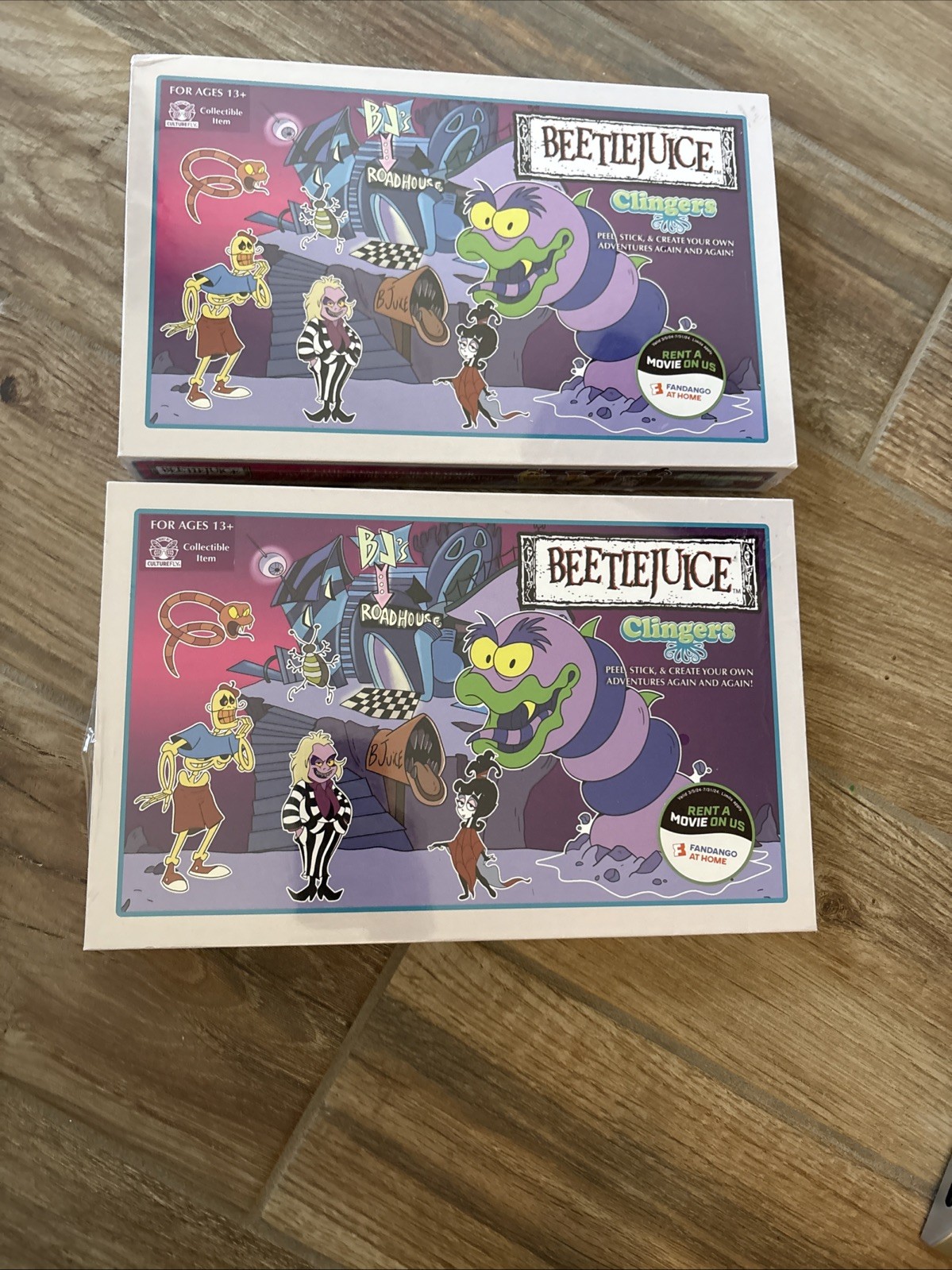 BEETLEJUICE ANIMATED SERIES COLORFORMS CLINGERS BY CULTUREFLY 2024 SEALED NEW 2