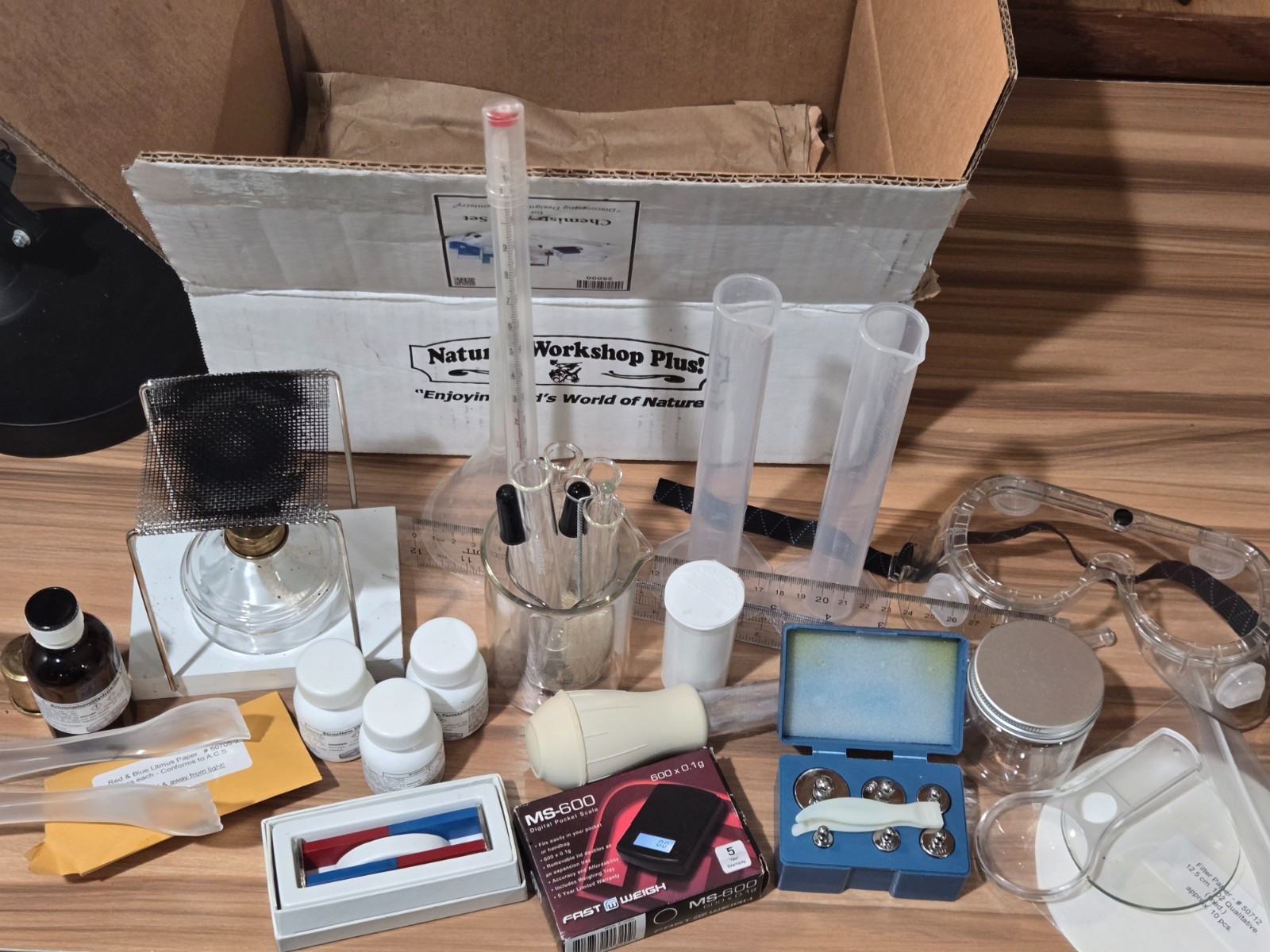Discovering Design With Chemistry Lab Kit Homeschool EXTRA ITEMS Dr. Jay L. Wile