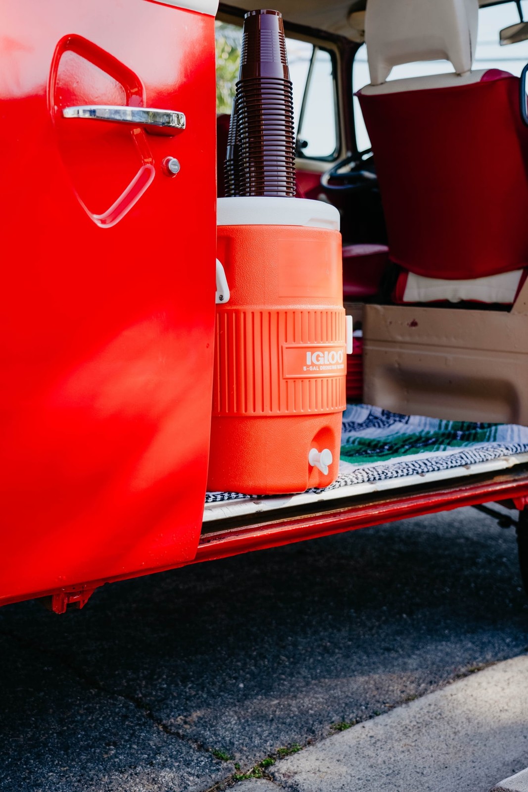 Igloo 5 Gallon Heavy-Duty Beverage Cooler, Orange