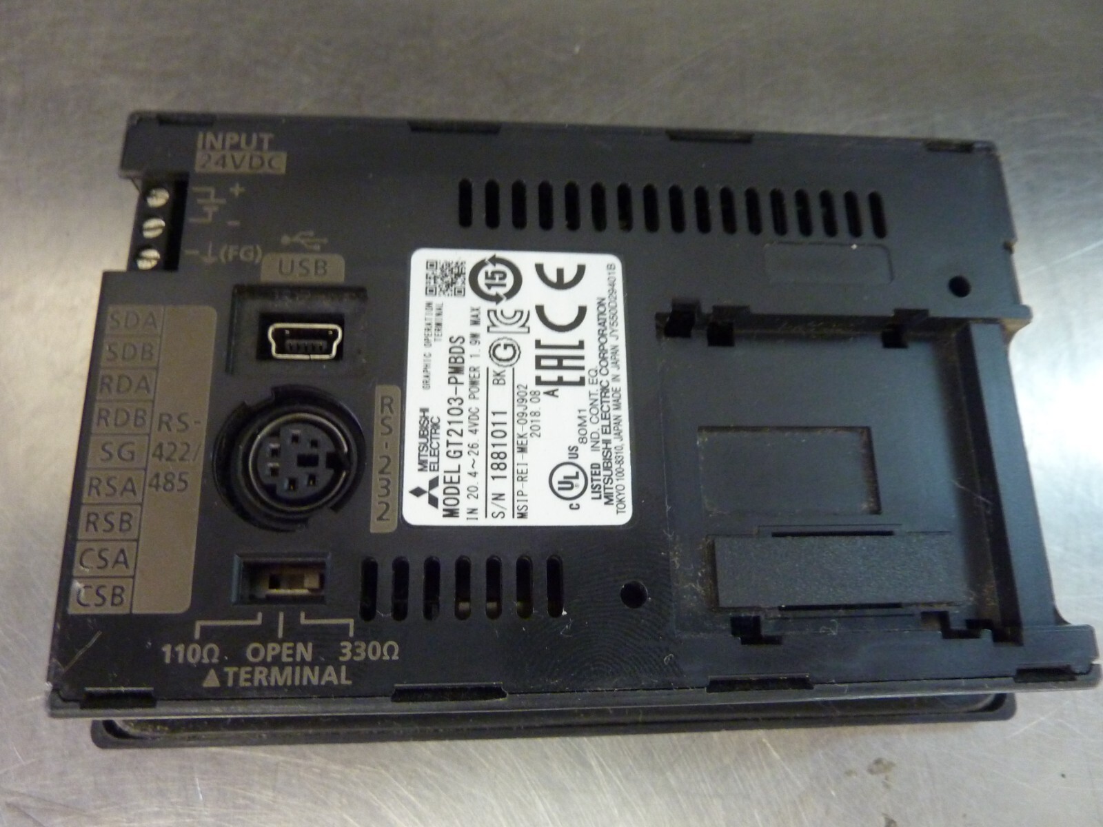 Mitsubishi GT2103-PMBDS Touch Panel Screen GOT2000 (30203)