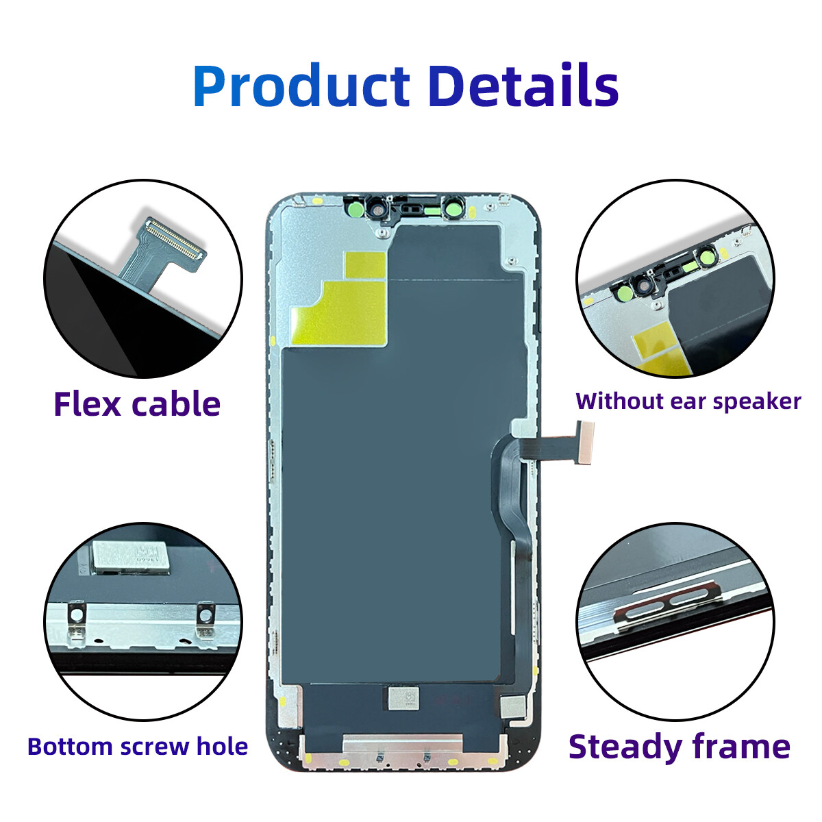 Incell for iPhone 12 Pro Max LCD Display Touch Screen Assembly Replacement Kit