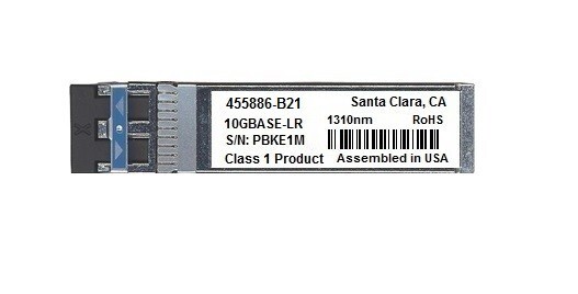 HP 455886-B21 compatible 455888-001 10GBASE-LR SFP+LR 1310nm LC 10km over SMF