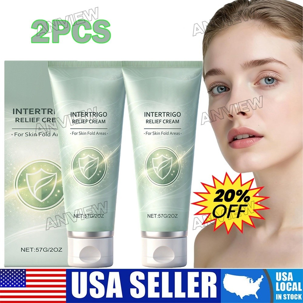 2PACK Healora Intertrigo Cream, Professional Intertrigo Relief Cream ~US STOCK