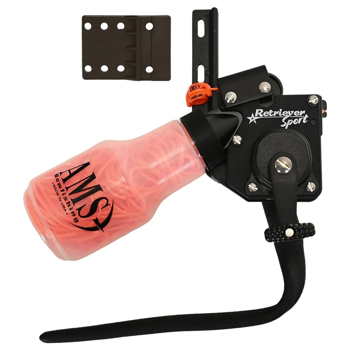 AMS BOWFISHING Retriever Sport Right Hand Bowfishing Reel (610-02-RH)