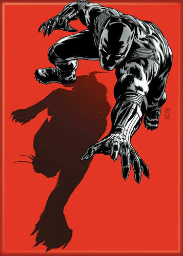 Black Panther Most Dangerous PHOTO MAGNET 2 1/2" x 3 1/2 ITEM: 71599MV Ata-boy
