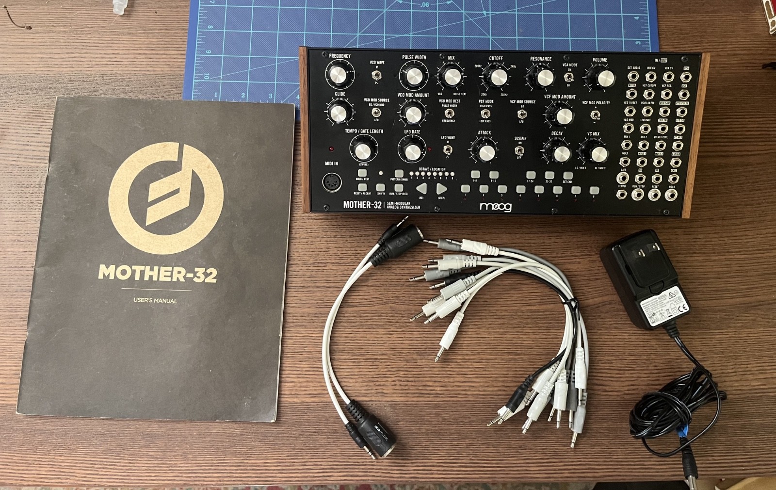 Moog Mother-32 Semi-modular Eurorack Analog Synthesizer w/ Cables TESTED