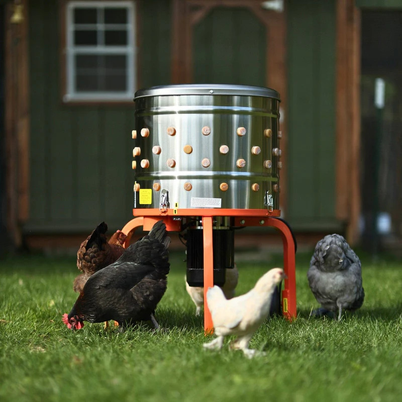 SuperHandy Chicken Plucker 1HP 120VAC