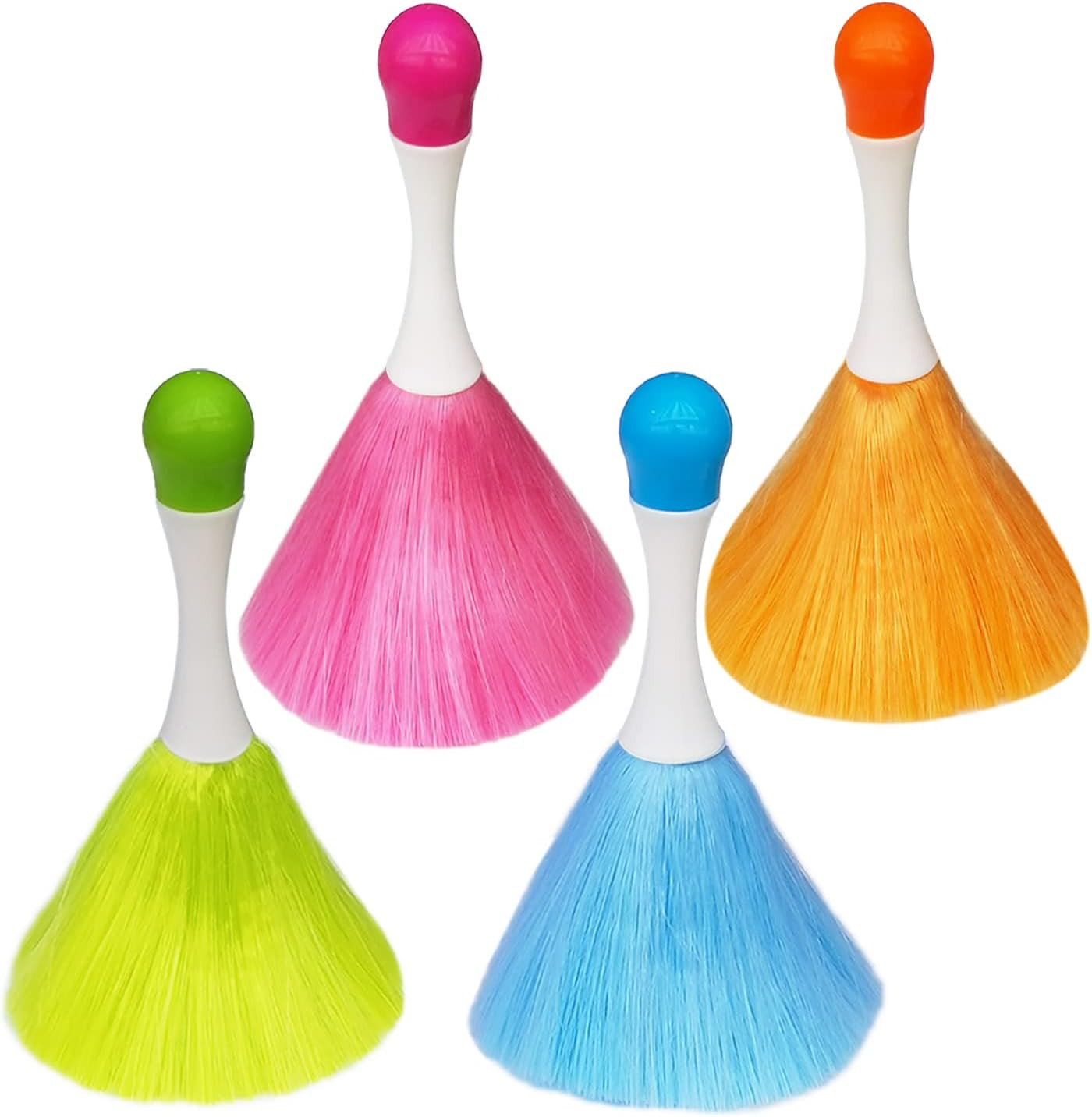 4 Pack Washable Handheld Microfiber Dusters Non Scratch Cleaning Set