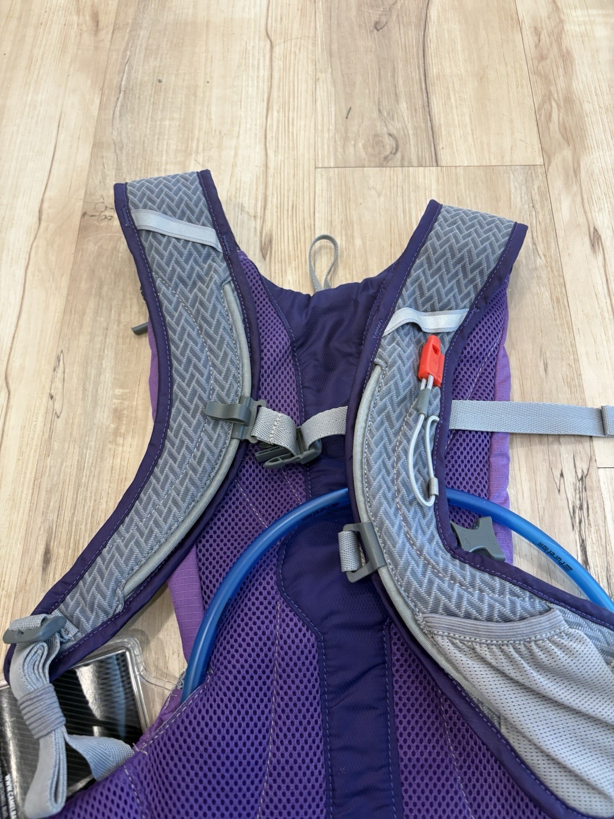 Camelbak Octane LR Hydration Purple & Gray Hydration Pack Vest New W/Bladder