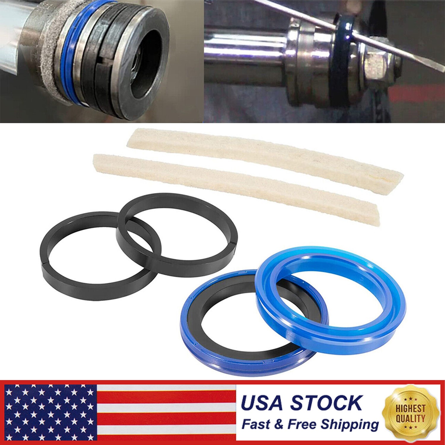 Cylinder Seal Kit For Rotary Lift 2 post Pacoma Replace FJ783-12MF BH-7511-10