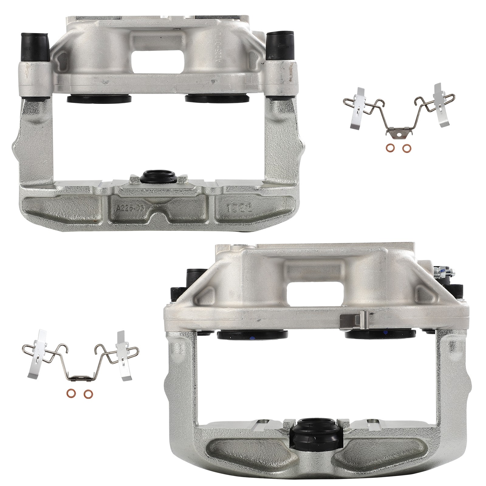Front Brake Calipers Set of 2 For 01-03 Audi A8 Quattro 00-04 Volkswagen Passat