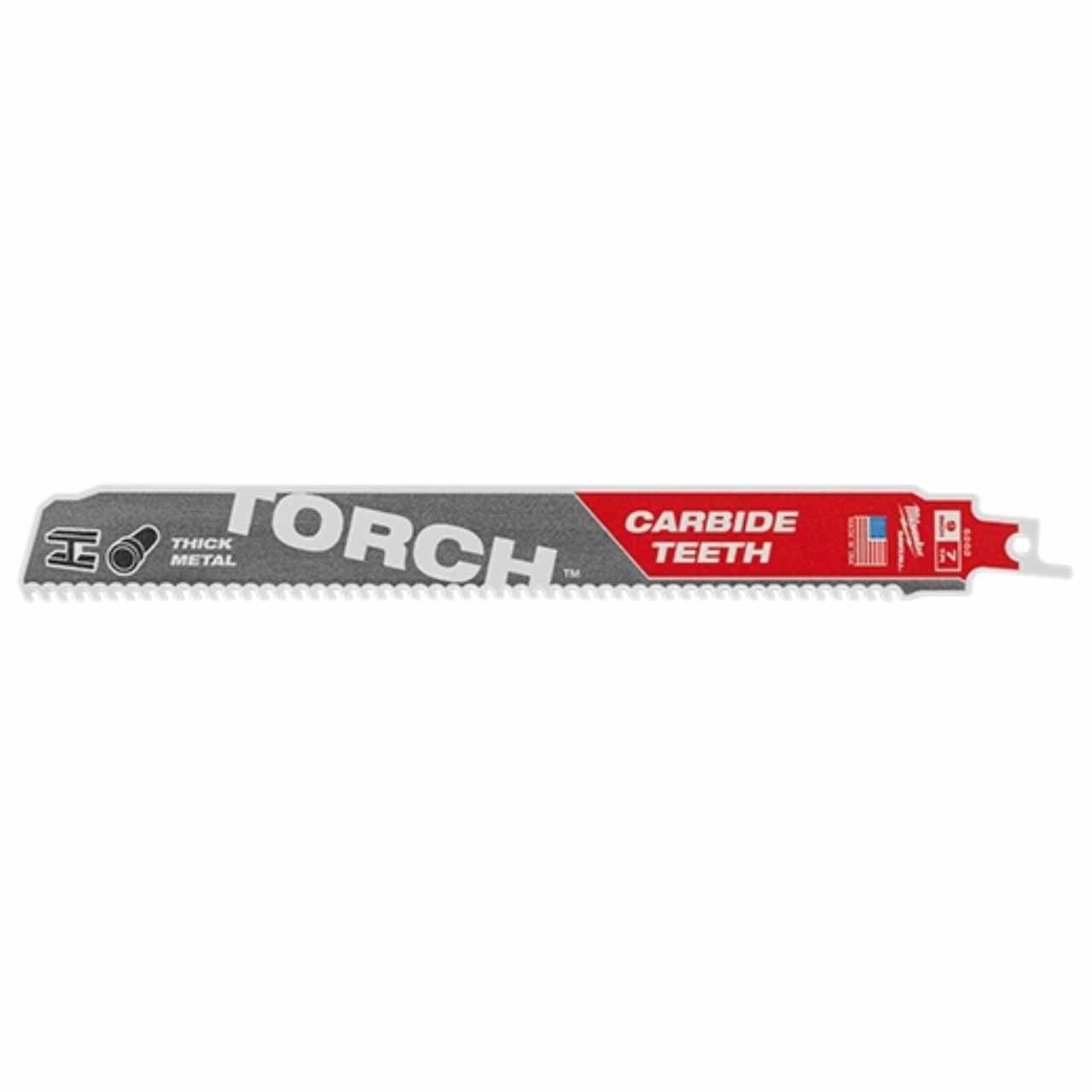 The Torch Carbide Teeth SAWZALL Blade (9 inch 7 TPI)