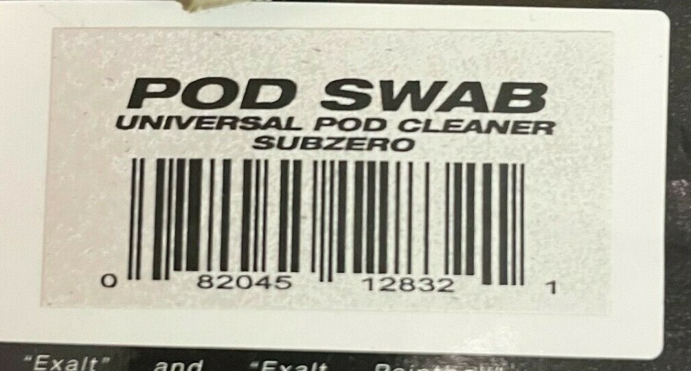 NEW Exalt Pod Swab - Sub Zero (Black/Blue)