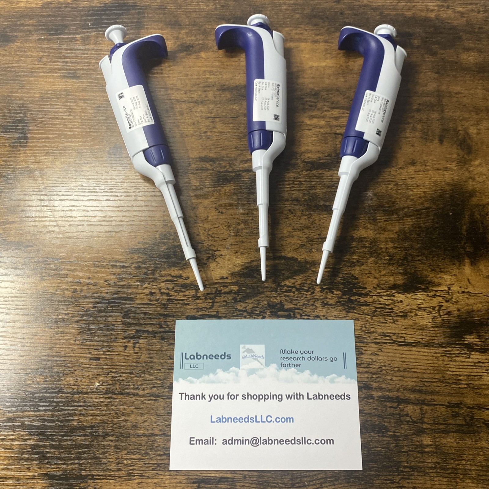 Calibrated in Aug Rainin Pipet-Lite SL-20 SL20 XLS  2-20uL Channel  Pipette