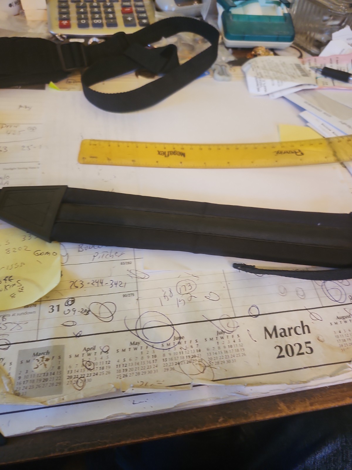 Benjamin Rifle Sling Cloth Black 40"long