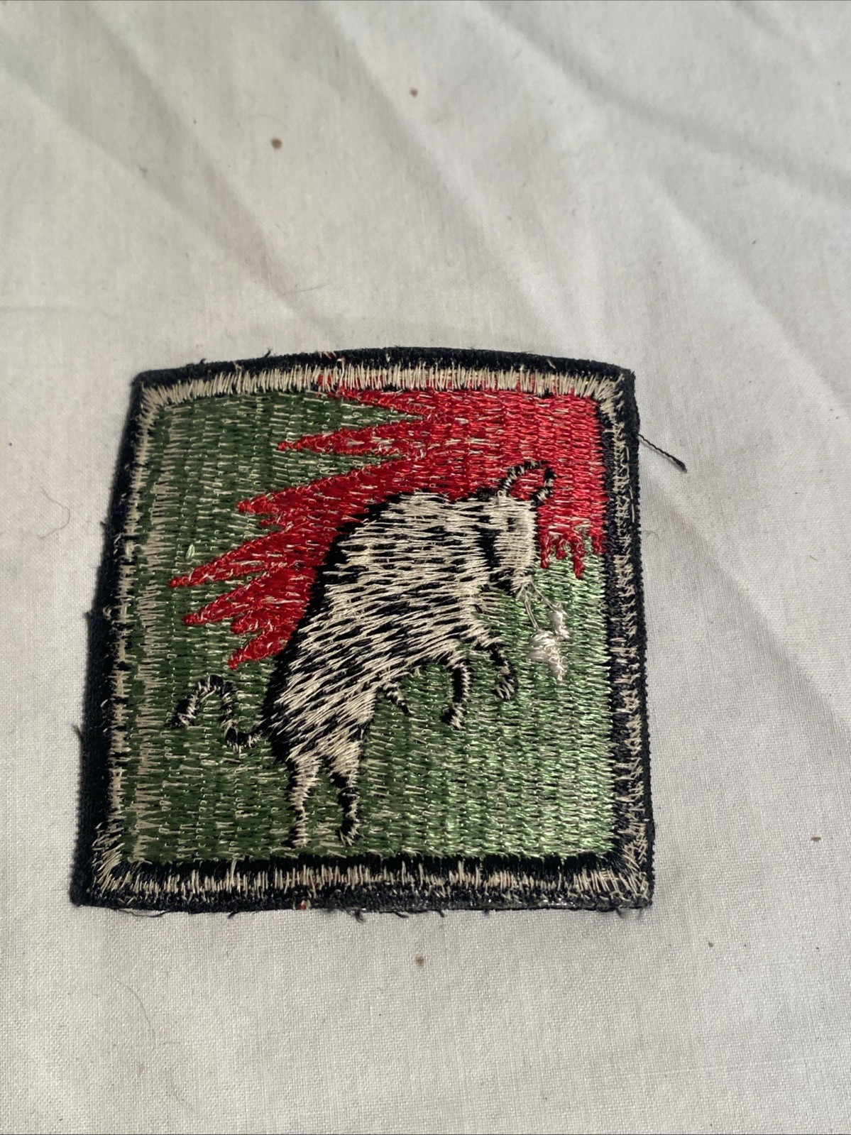 WW II US ARMY 92nd DIVISION PATCH ?