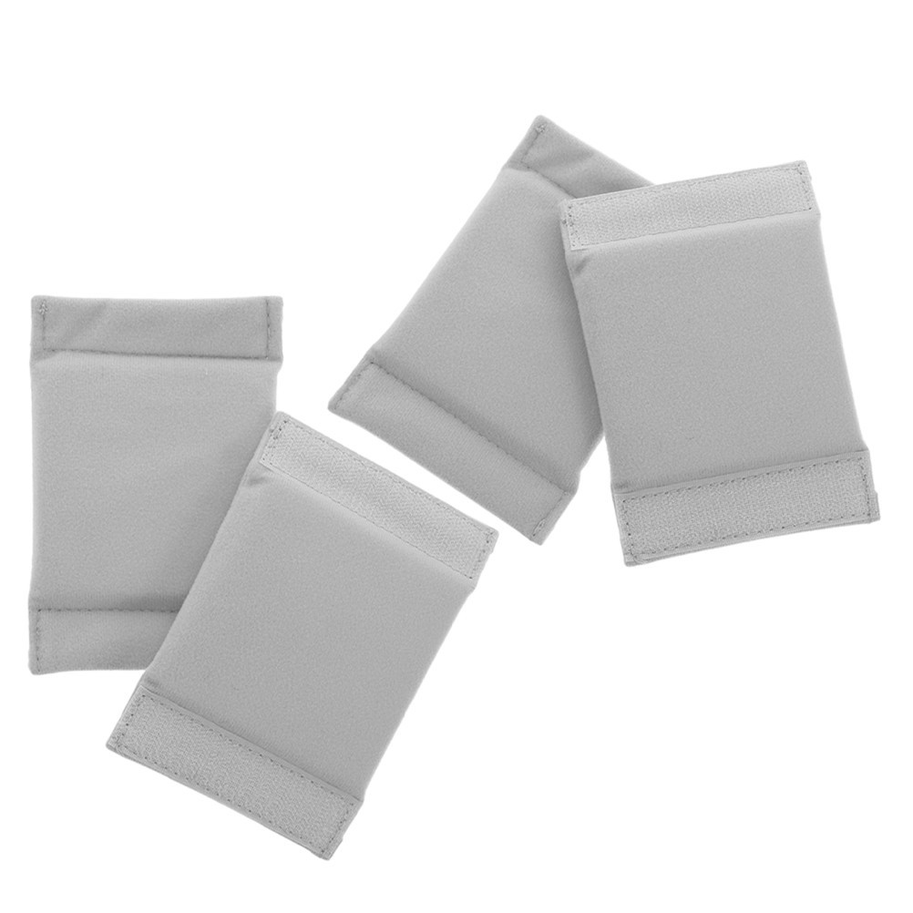 4Pcs Adjustable Camera Bag Dividers Grey Padded Inserts Shock Absorbing