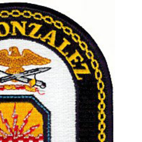 DDG-66 USS Gonzalez Patch