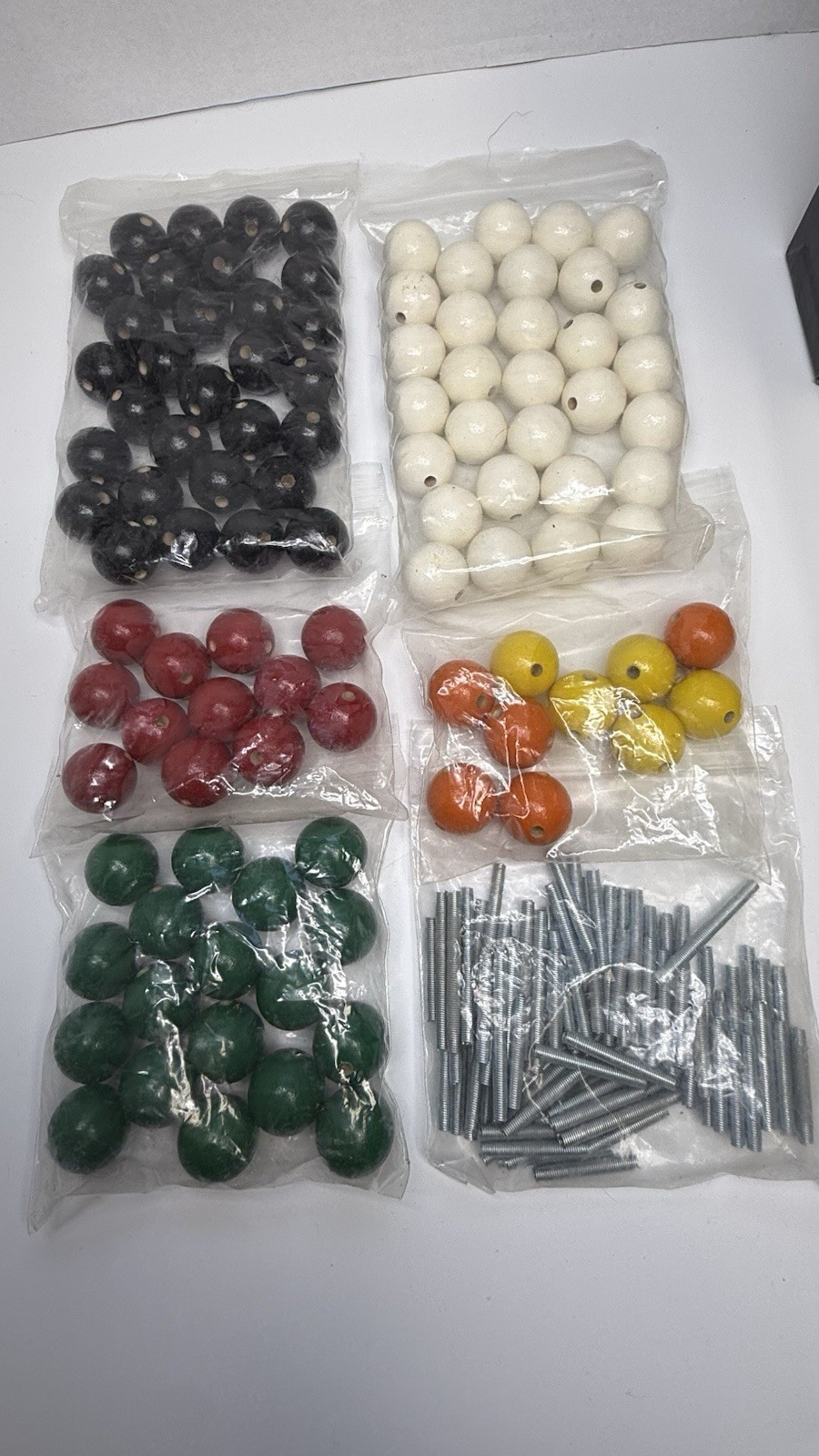 VTG STUDENT MOLECULAR MODEL 100 ATOM SET Wood Atoms Scienve Kit & Boreal Lab