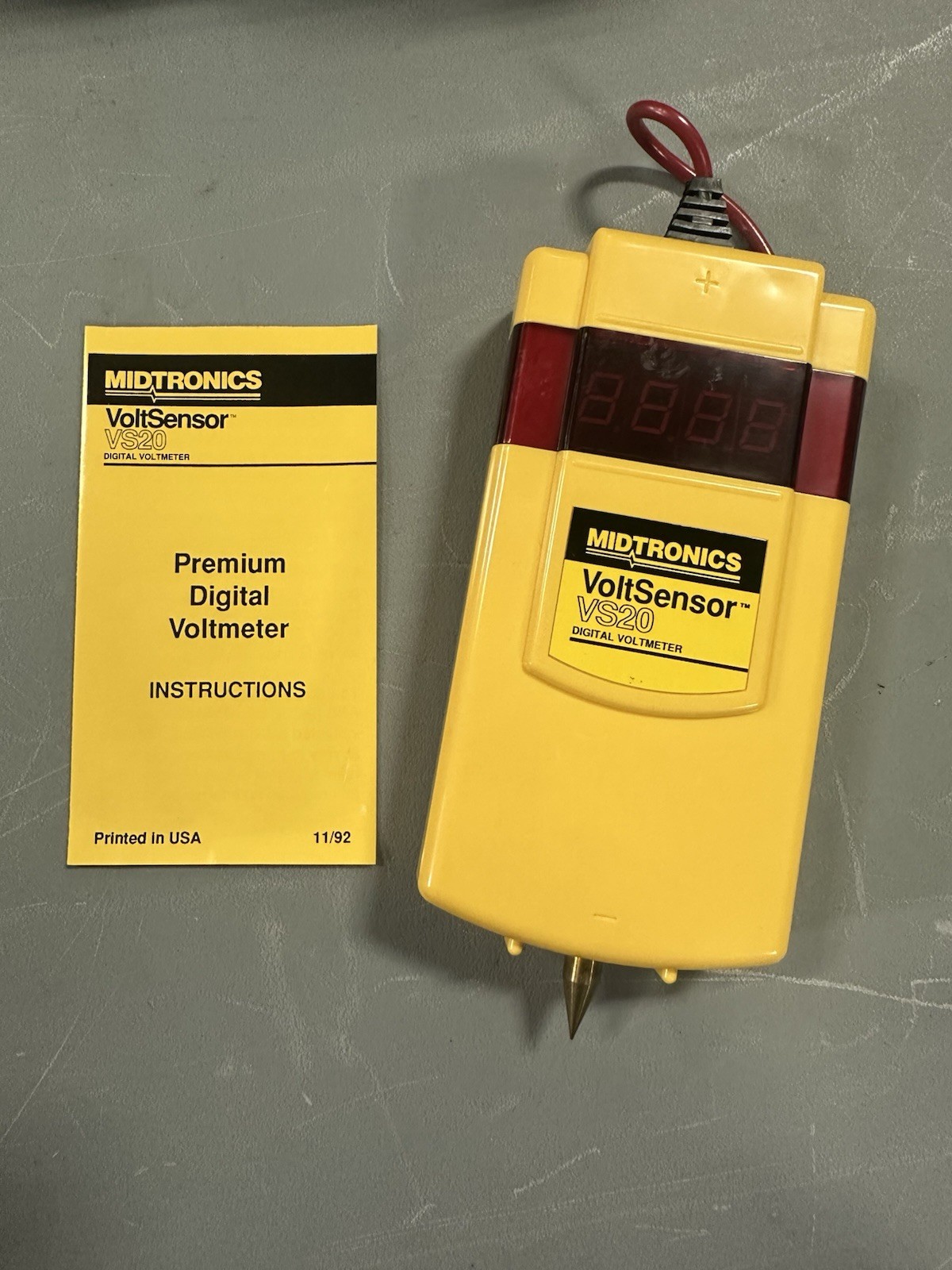Midtronics VS20 Digital Voltmeter Battery Tester VoltSensor Tool