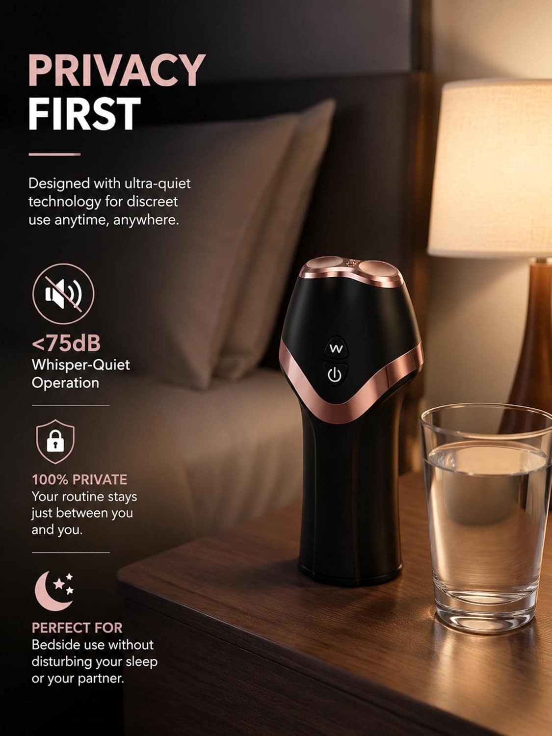 FirmFlow Pro Men's Core Trainer – 12-Mode Private Performance Routine Device