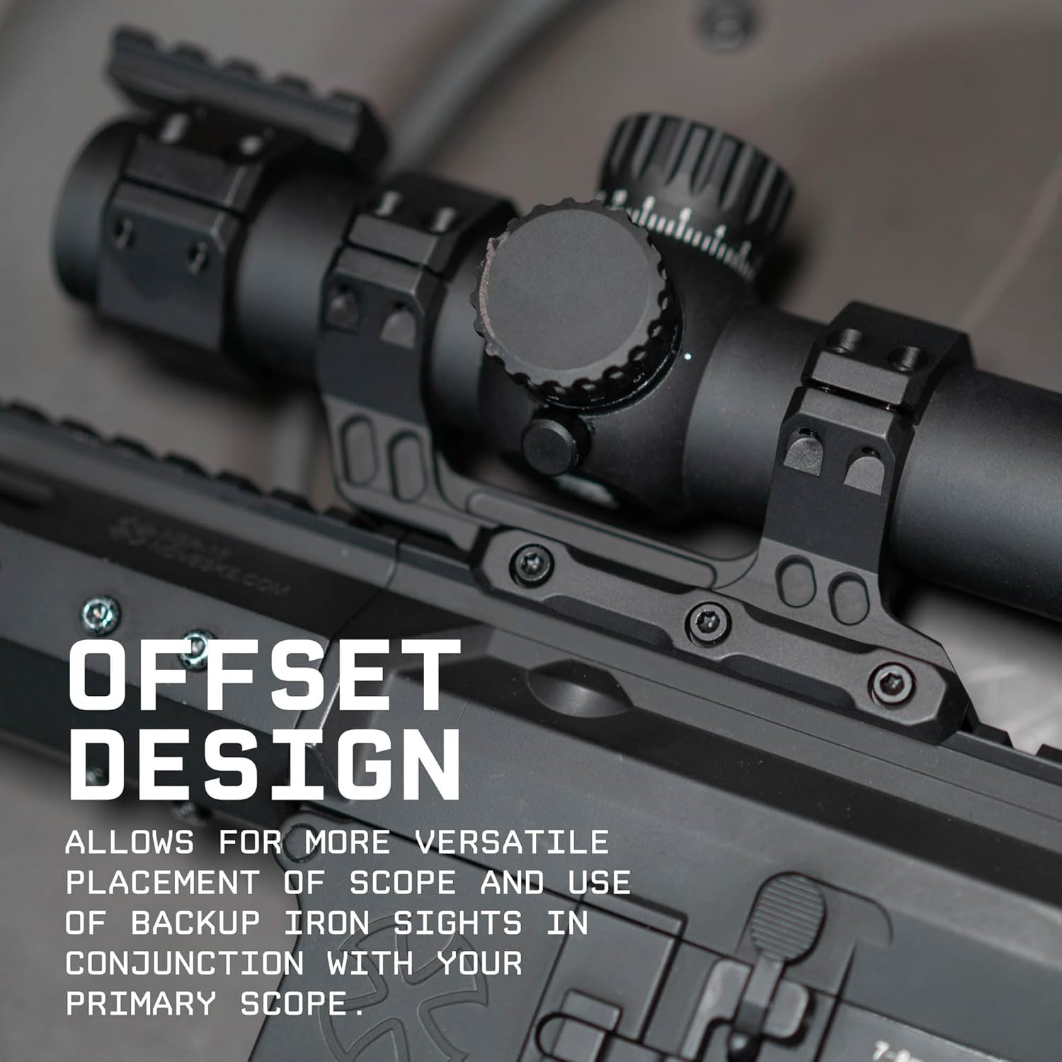 Deadlock Series Dual Ring Scope Mount