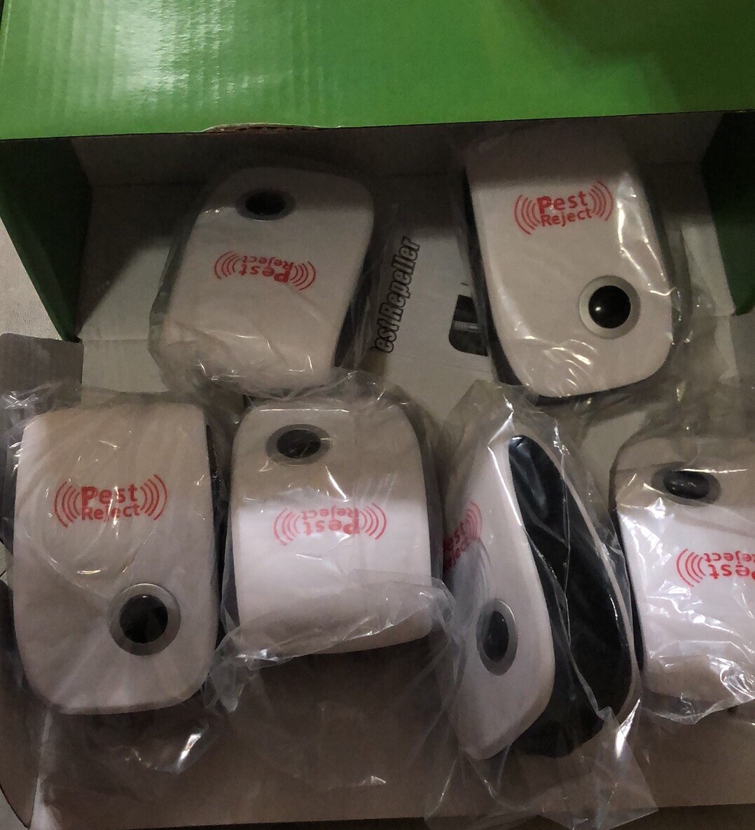 Ultrasonic Pest Repeller 6 Pack, Mouse Spider Roach Repellent