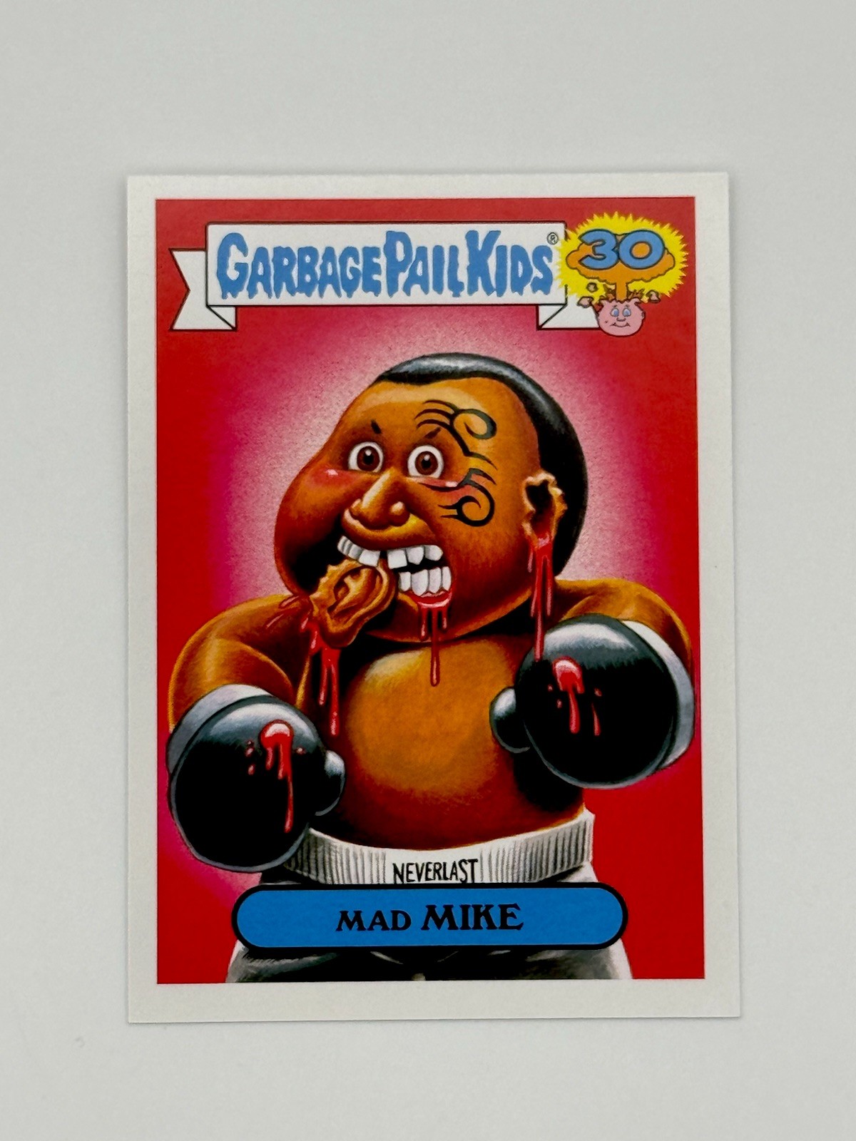 2015 Topps Garbage Pail Kids 30th Anniversary MAD MIKE #24a Mike Tyson Parody