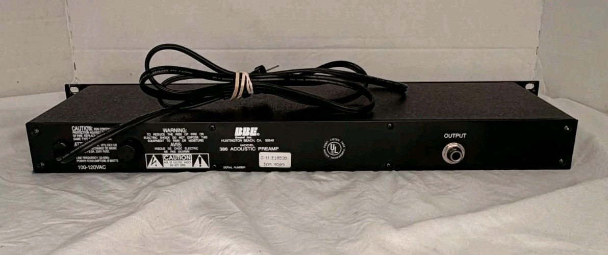 BBE 386 Acoustic Preamp