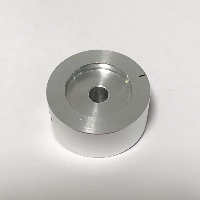 HIFI Aluminum Silver Knob 32*15 Amplifier DAC Audio Volume Potentiometer Knobs