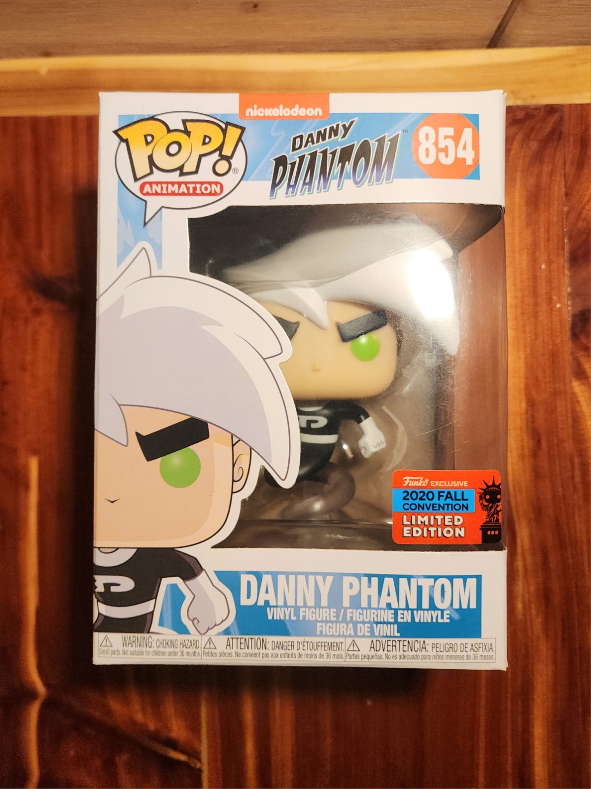 Funko Pop! Danny Phantom 2020 Fall Convention Exclusive Animation #854