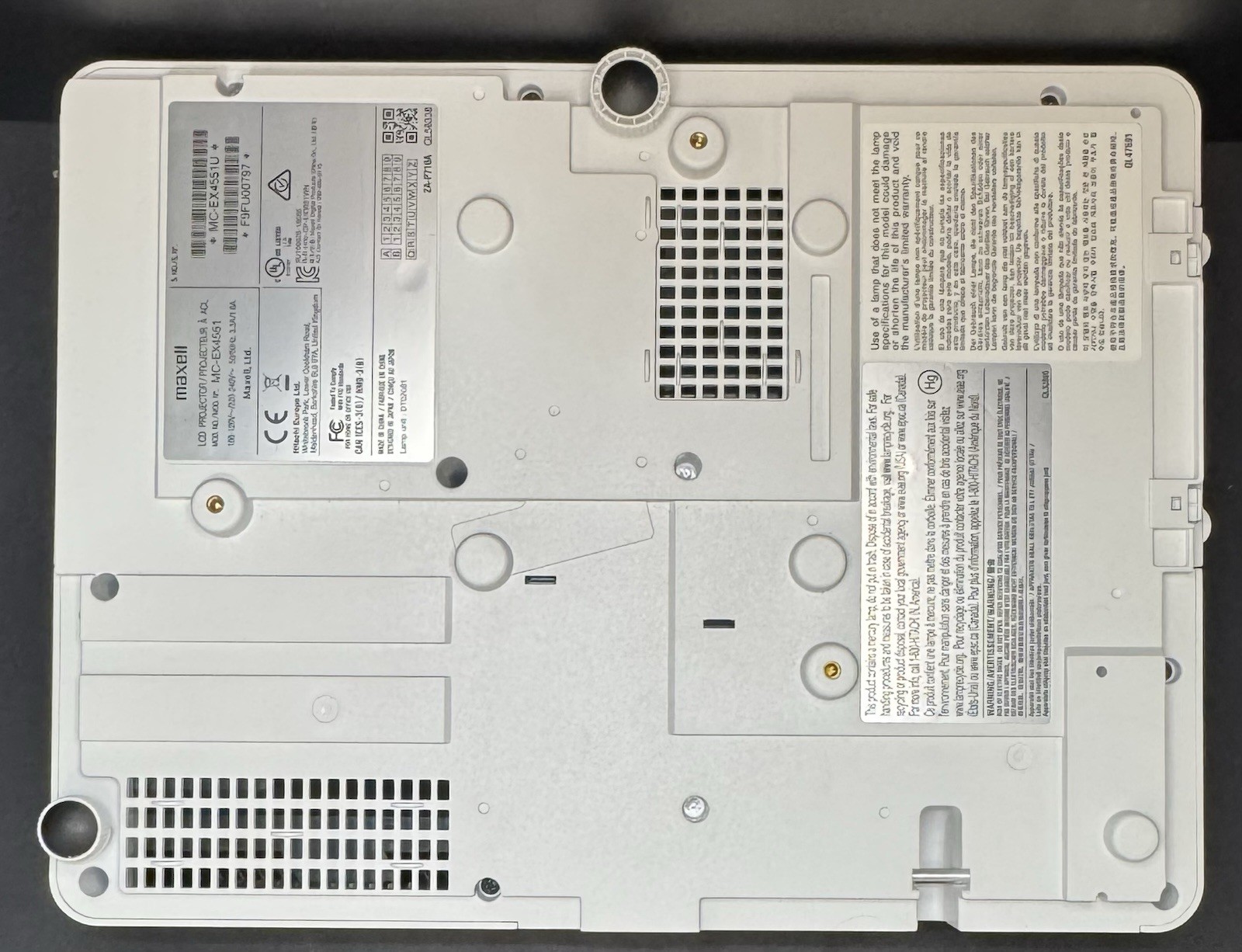 Maxwell MC-EX4551 Projector