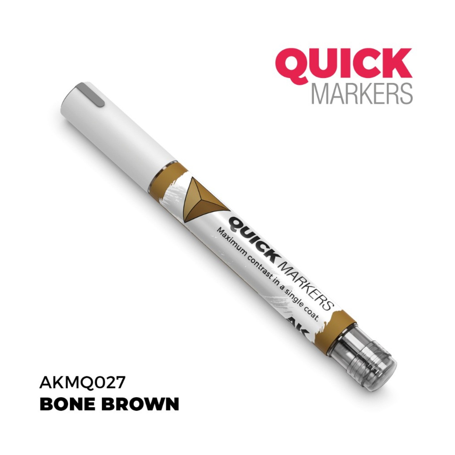 AK Paint Quick Markers Bone Brown New