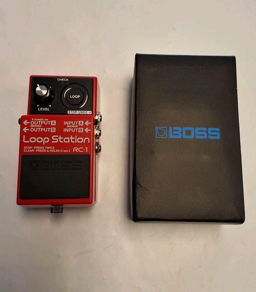 Boss RC-1 Loop Station Electric Guitar Foot Pedal Open Box