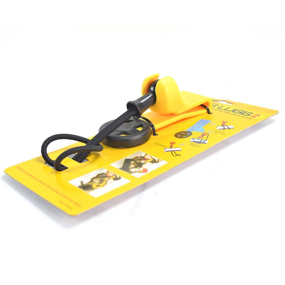 Original Bigg Lugg 2 Rubber Belt Hook Tool Holder System with 1 Bungee Strap