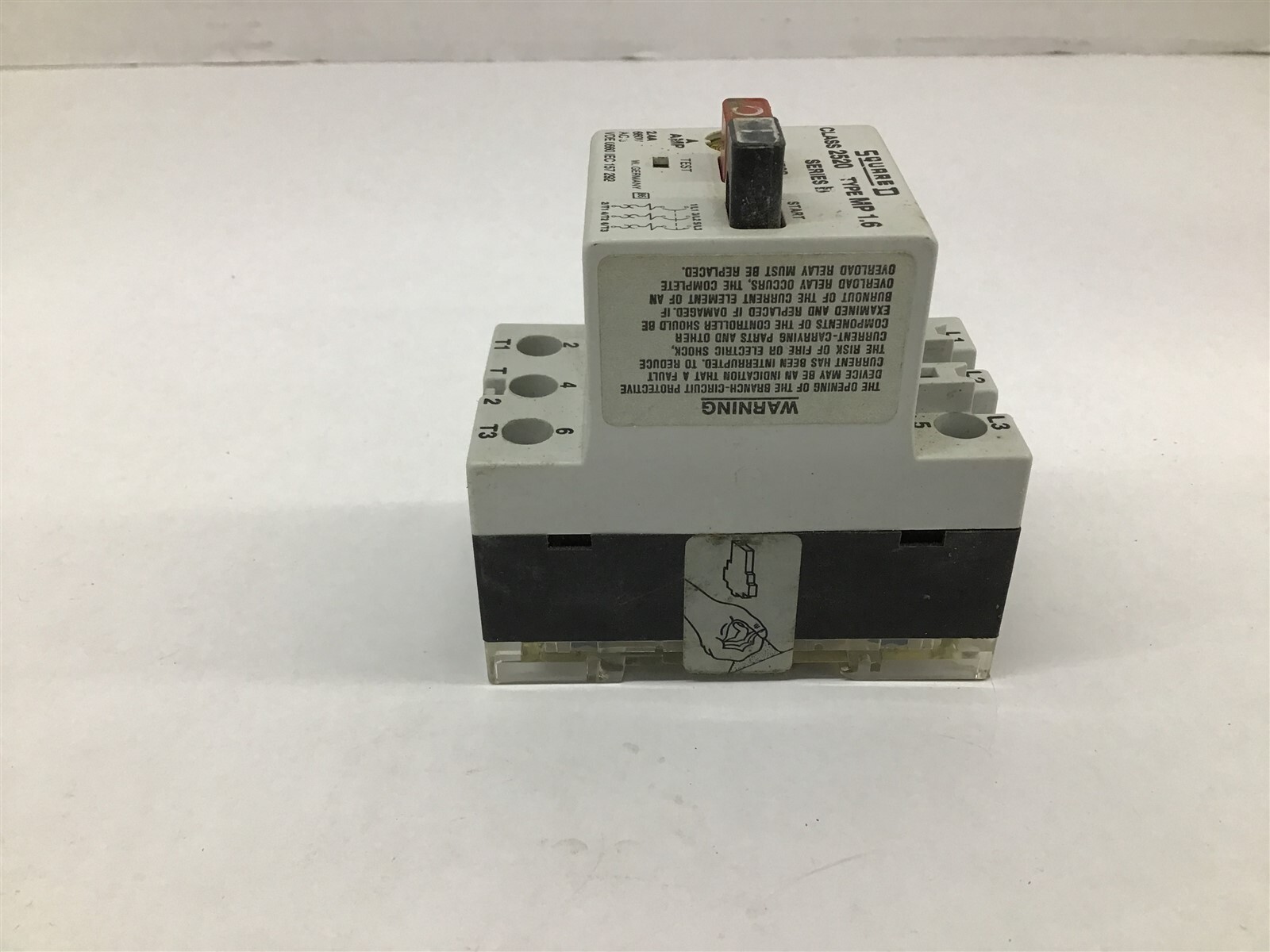 Square D Class 2520 MP 1.6 Ser B