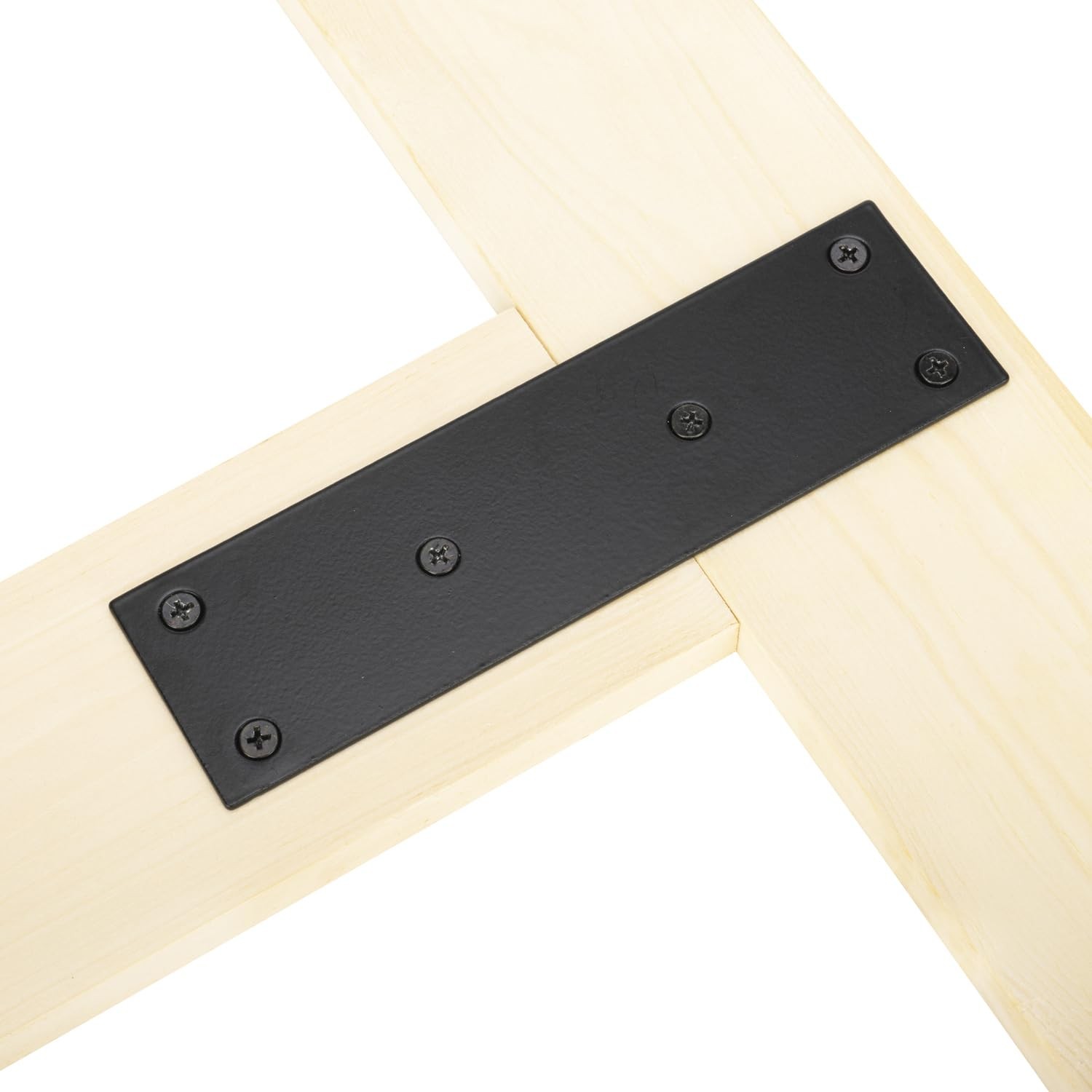 4 Pack Mending Plate,Stainless Steel 1.9"×6.6"/48x169mm, 6.6"×1.89"- 4pcs