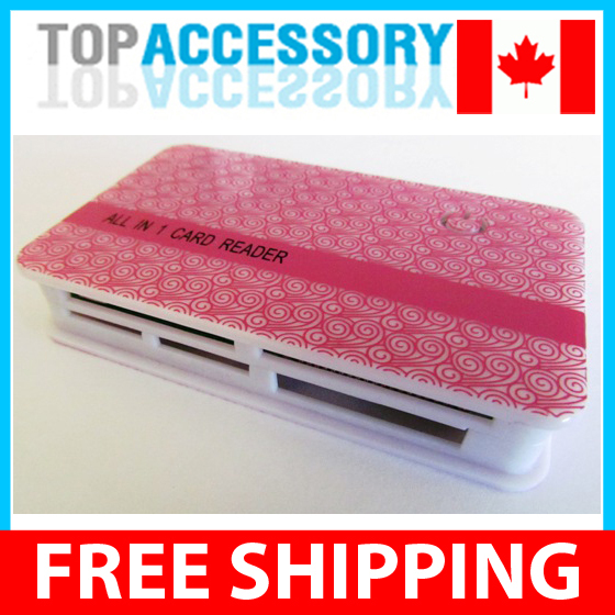 Super Slim All in One USB 2.0 Memory Card Reader