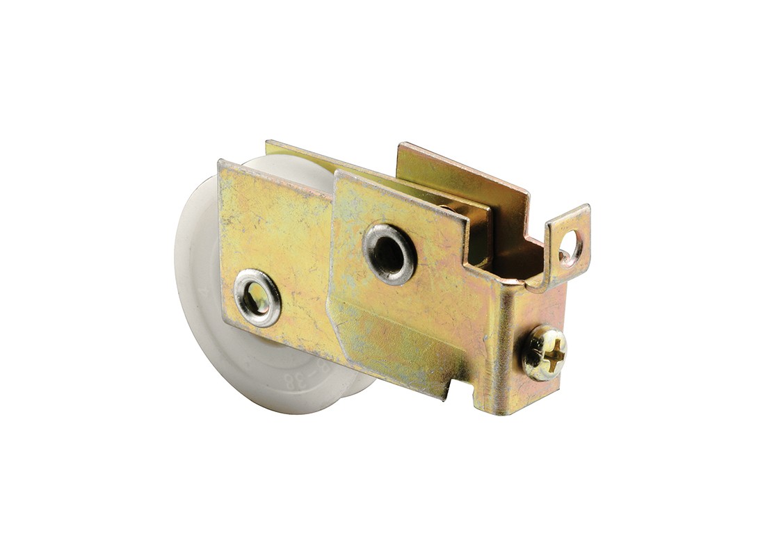 FHC N7068 1-1/2" Nylon Mirror Door Roller Assembly (Single Pack)
