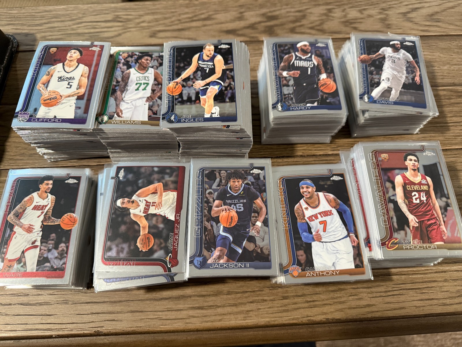 2025-26 Topps Chrome Basketball BASE SINGLES You Choose + Buy More & Save! 1-279
