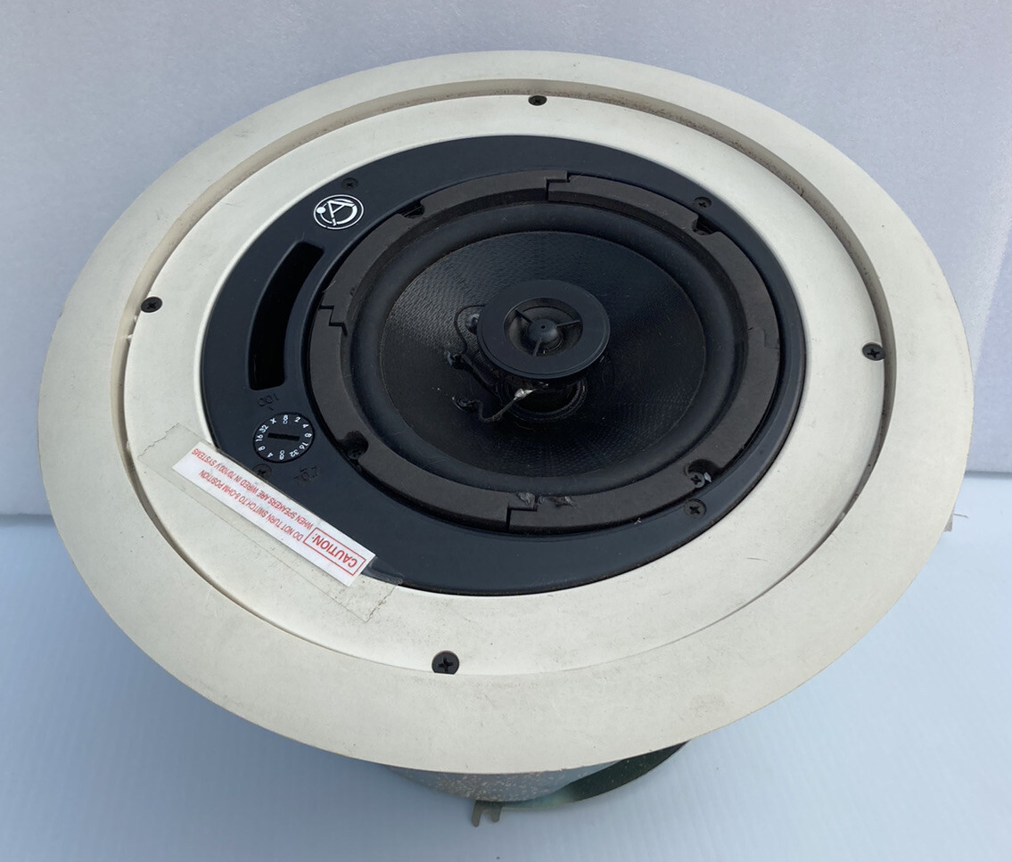 Atlas Sound FAP62T Speaker FA136 6" Coaxial Enclosed in-Ceiling Speaker