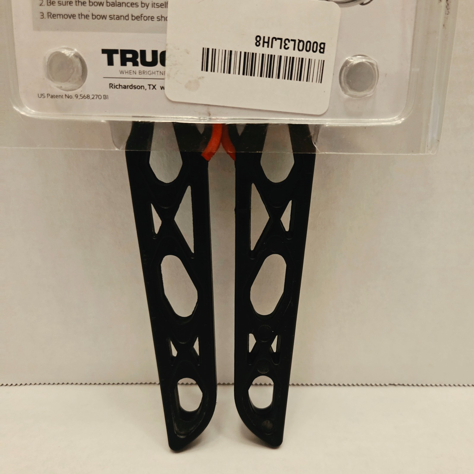 TRUGLO Bow Jack Folding Bow Stand Lightweight with Non-Slip Rubber Jaws