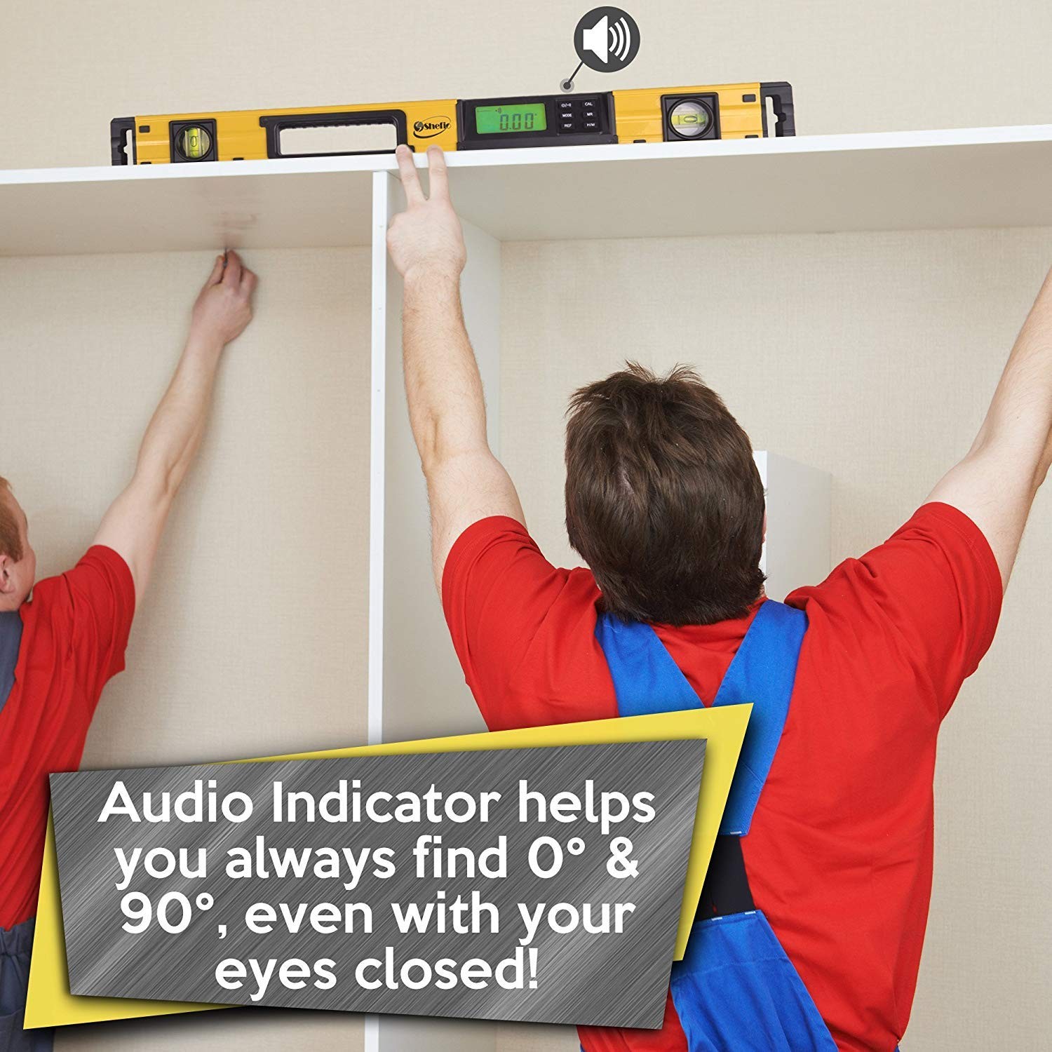 24 Inch Digital Level - Torpedo Level and Protractor - Smart Level Tool
