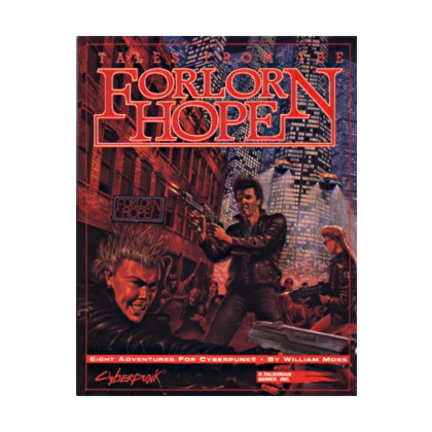 R. Talsorian Cyberpunk Tales from the Forlorn Hope VG