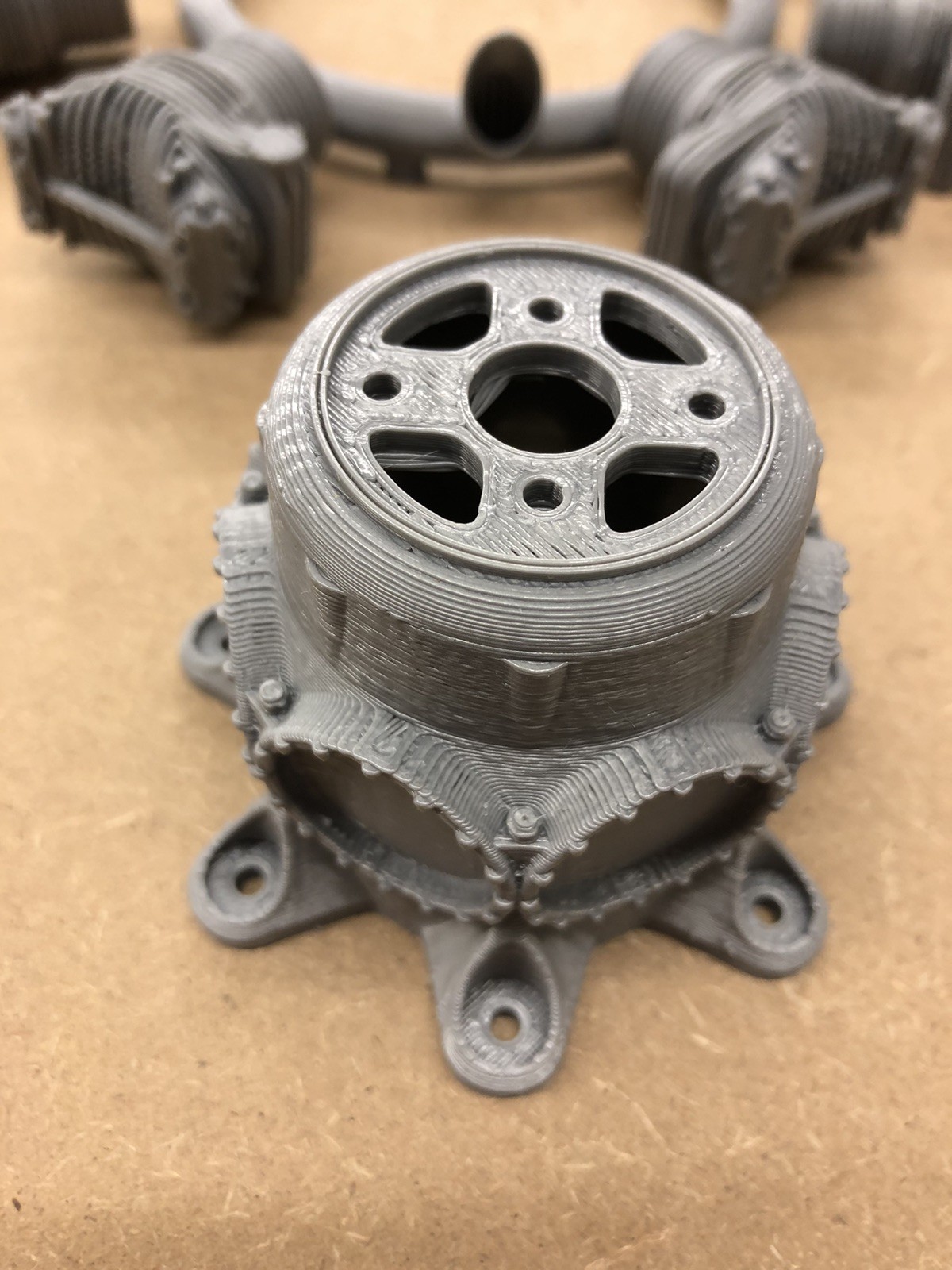 Dummy R/C 7 Cylinder Radial Engine(Read Description)