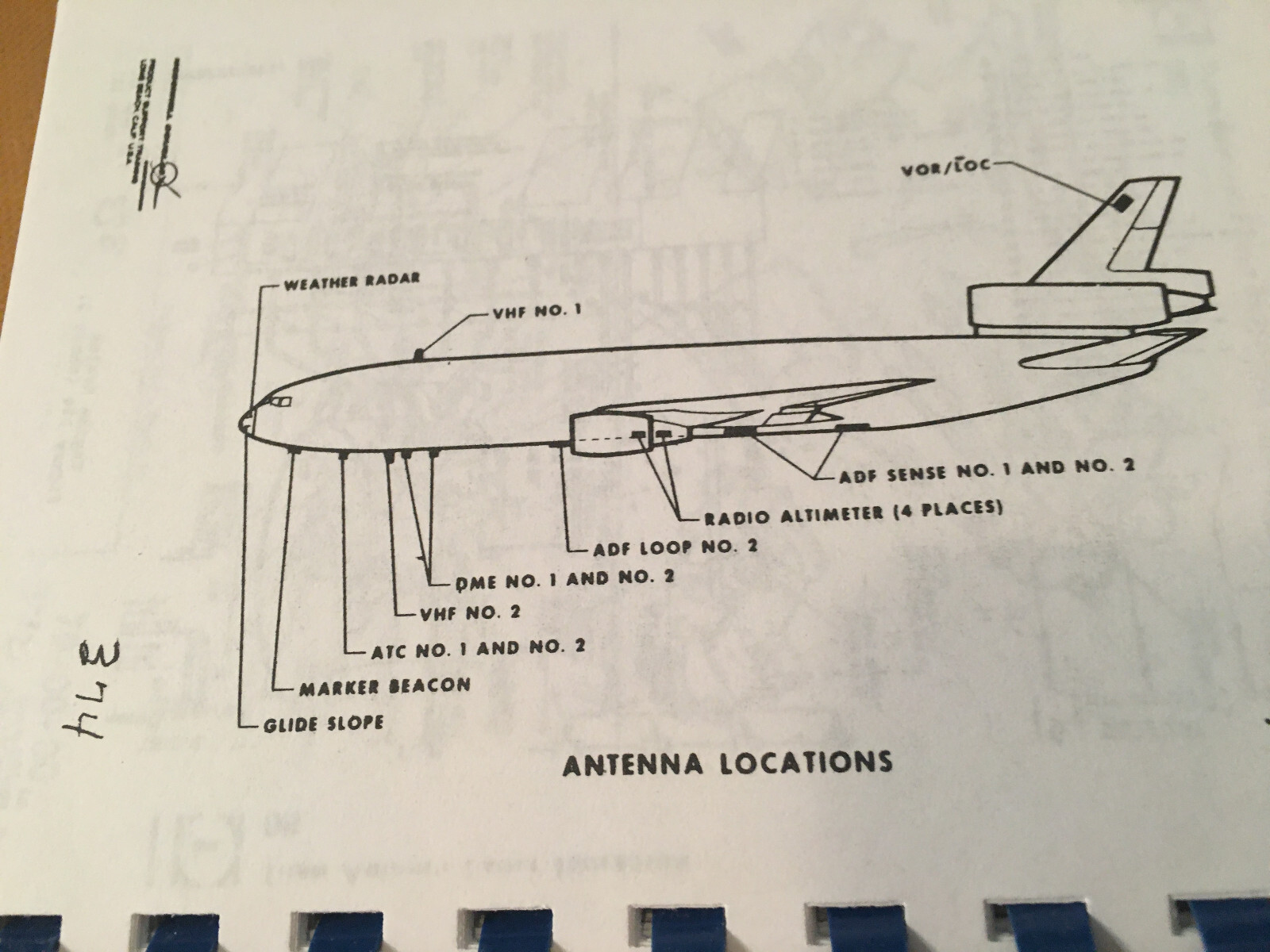 McDonnell Douglas DC-10 Component Locator Guide Handbook