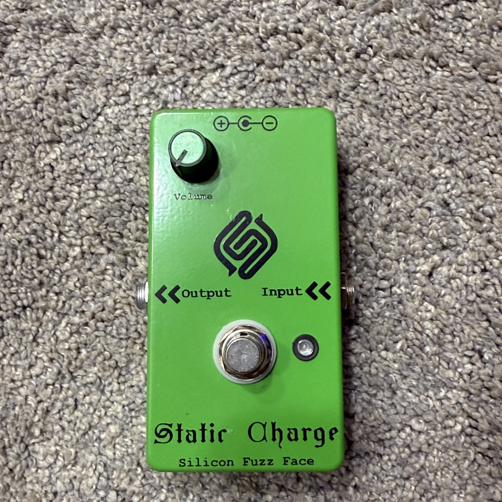 Slug Static Charge - Electric guitar effects pedal - Fuzz Face