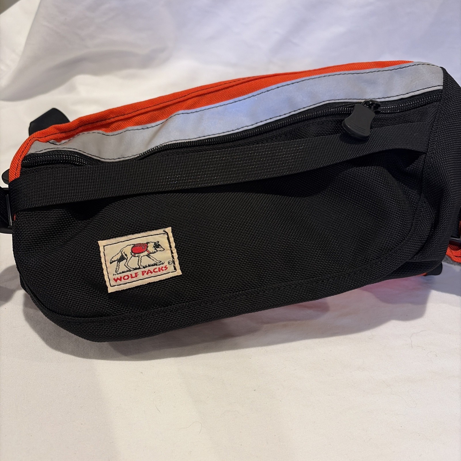 Wolf Packs Banzai Dog Hiking Backpack - Red &Black S Made in USA Benefit Charity